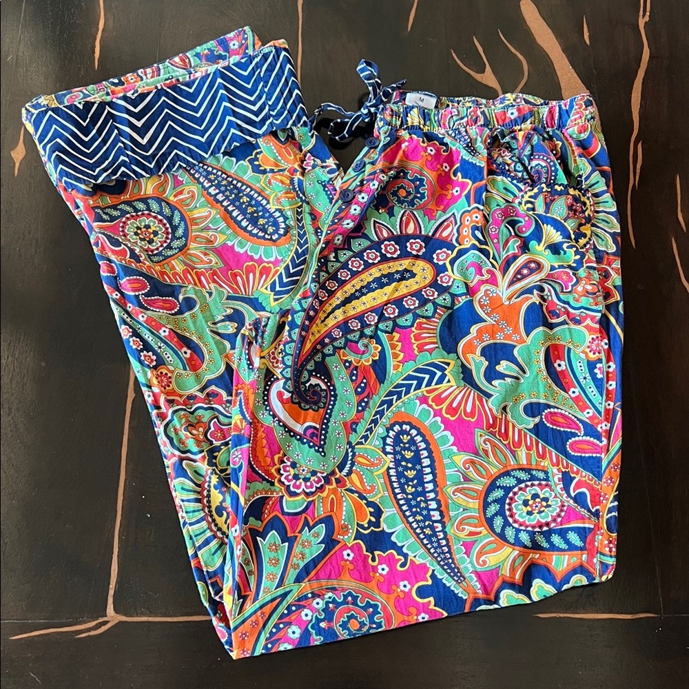Vera Bradley Multicolor Chevron Patterned Pjs - image 2